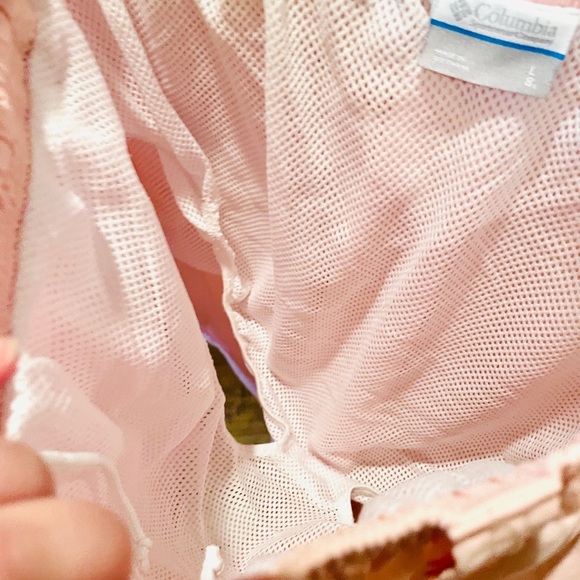Columbia men’s PFG swim trunks UV shield pockets lined 7.5” inseam SZ L pink - Picture 12 of 14